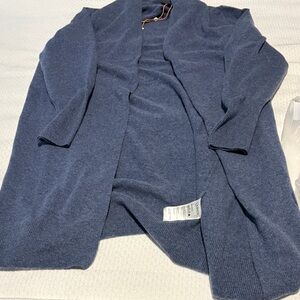 Quince Soft Blue Knit Sweater